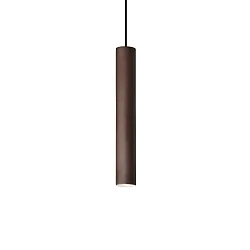 Pendant luminaire LOOK, IP20, Ø 6cm, incl. GU10 MR16 28W 3000K, corten