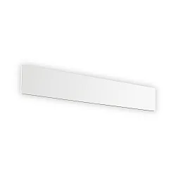 LED wall luminaire ZIG ZAG, width 54cm, 22W 3000K 2100lm, white
