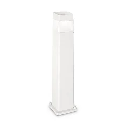 Outdoor floor luminaire ELISA, IP44, 80cm, incl. GX53 3W + 7W 4000K, resin, white