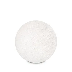 Outdoor ball luminaire DORIS, IP44, E27 max. 60W, plastic in granite look, Ø 78cm