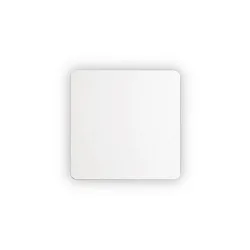 LED wall luminaire COVER SQUARE, 15 x 15cm, 9W 3000K 950lm, indirect, white / opal