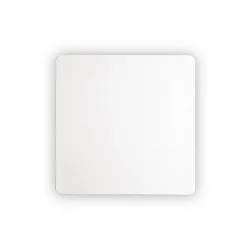 LED wall luminaire COVER SQUARE, 20 x 20cm, 9W 3000K 1100lm, indirect, white / opal