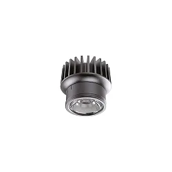 LED recessed spot DYNAMIC - LED Modul, Ø 6.5cm, 10W, dimmable, 10W 3000K 1250lm 35°, CRi >90, black