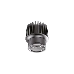 LED recessed spot DYNAMIC - LED Modul, Ø 6.5cm, 15W, dimmable, 15W 3000K 1600lm 35°, CRi >90, black