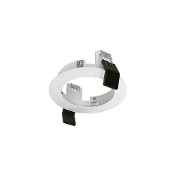 Spring clip mountiung frame for LED recessed spot DYNAMIC, round, Ø 9.5cm, white
