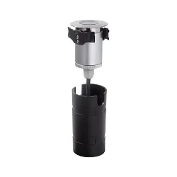 LED in-ground luminaire  ROCKET MINI, central accent light, IP68, 2W 4000K, 40°