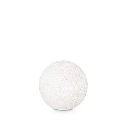Outdoor ball luminaire DORIS, IP44, E27 max. 60W, plastic in granite look, Ø 30cm