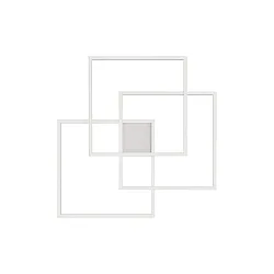 LED wall / ceiling luminaire FRAME-2, 59 x 59.5cm, 35W 3000K 2800lm, matt white