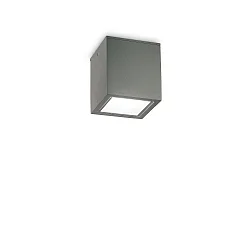 outdoor ceiling luminaire TECHO PL1 D09 SQUARE square GU10 IP54, anthracite