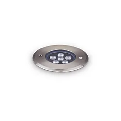 floor recessed luminaire FLOOR 12 round IP67, steel 