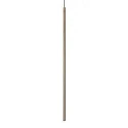 pendant luminaire FILO 1 flame, adjustable IP20, brass