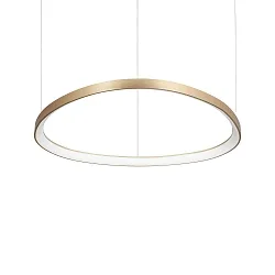pendant luminaire GEMINI 810 round, adjustable IP20, brass