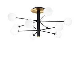 ceiling luminaire COSMOPOLITAN G9 IP20, black