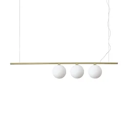 pendant luminaire PERLINE SP3 3 flames G9 IP20, black