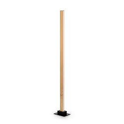 floor lamp CRAFT AP LED LED IP20, wood dimmable