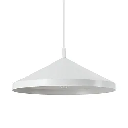 pendant luminaire YURTA 500 adjustable E27 IP20, white