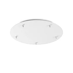 canopy ROUND STANDARD Ø 46CM 5-fold, round, white matt