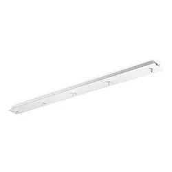 canopy LINEAR STANDARD 5-fold, square, white matt