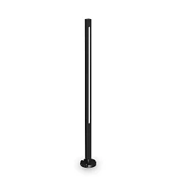 path light JEDI PT LED 80.5CM square, switchable, with ground spike IP65, black matt 