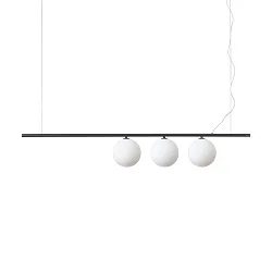 pendant luminaire PERLINE SP3 3 flames G9 IP20, black