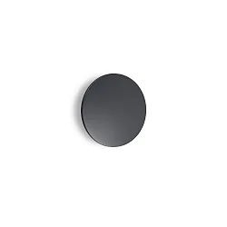 outdoor wall luminaire PUNTO AP D24 round, indirect, switchable IP54, white matt 