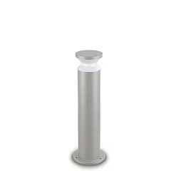 bollard lamp TORRE 60 E27 IP65, grey dimmable