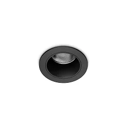 ceiling recessed luminaire QUARK IP20, black 