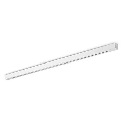 canopy LINEAR ALL IN square, 6-fold, with cover, white matt