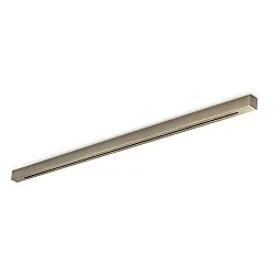 canopy LINEAR ALL IN square, 6-fold, with cover, brass, burnished