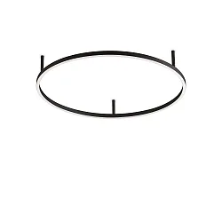 ceiling luminaire ORACLE SLIM D070 ON-OFF IP20, black 