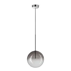 pendant luminaire EQUINOXE D25 1 flame G4 IP20, smoky colour 