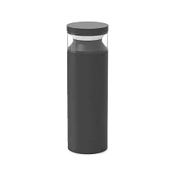 socket luminaire BOEING H040 cylindrical, switchable, with diffuser IP65, black matt 