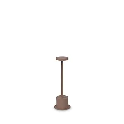 bollard lamp TOFFEE D080 H025 IP65, coffee brown 