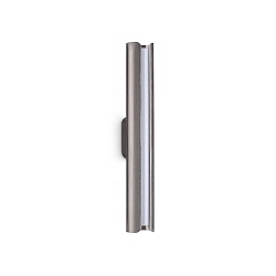 wall luminaire DORICA AP1 smooth, on/off IP20, brushed bronze 