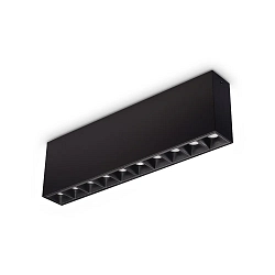 surface downlight LIKA PL SURFACE D27 10 flames, on/off, UGR < 16 IP20, black matt 
