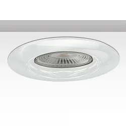 recessed mounting frame ION, IP20, round, Ø 8.1cm, incl. GU5.3 socket, 20° swivelling, aluminium