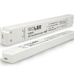transformer box ULTRASLIM 24VDC flat, voltage constant, switchable, white