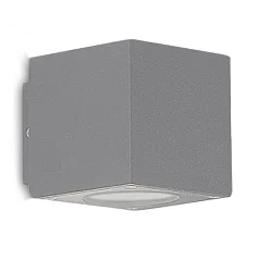 Outdoor LED wall luminaire Up&Down, severally focusable, 2x3W CREE, IP54, 3000K 290lm 15°-90°, aluminium