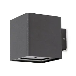 Outdoor LED wall luminaire Flex Up&Down, IP54, flexible light openings, 2x5W CREE, 3000K 1100lm, anthracite