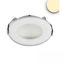 LED recessed downlight LUNA, indirect lightbeam, IP20, dimmable, white, 8W 2700K 300lm 120°
