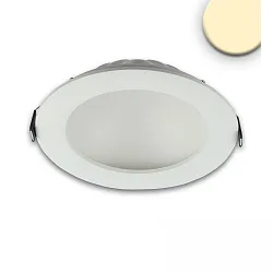 LED downlight LUNA 12W, indirect lightbeam, warm white, rotatable, dimmable, white, 12W 2700K 662lm 120°