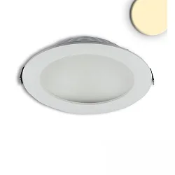 LED downlight LUNA 18W, indirect lightbeam, warm white, rotatable, dimmable, white, 18W 2700K 1010lm 120°