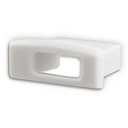 Accessory for profile SURF12 BORDERLESS FLAT with COVER3 - endcap (1 pc.), EC36, with cable opening
