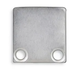 Accessory for profile SURF12 FLAT with TUNNEL - endcap EC3 (2 pc.), aluminium, incl. screws