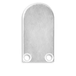 Accessory for SURF12 BORDERLESS with TUNNEL - endcap EC15 Alu (2 pc.), incl. screws