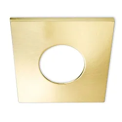 Aluminium cover for recessed spot Sys-68, angular