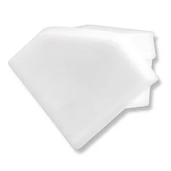 Accessory for profile CORNER11 - endcap (1 pc.), EC41W, white, closed