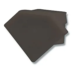 Accessory for profile CORNER11 - endcap (1 pc.), EC41B, black, closed