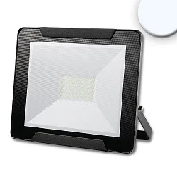 LED floodlight 50W, cool white, black, IP65, rotatable and swivelling, 6500K 4000lm 120°