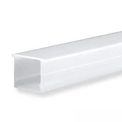 Accessory for profile SURF16 - cover COVER21 opal / satined, IP54, 65% translucency, 260cm